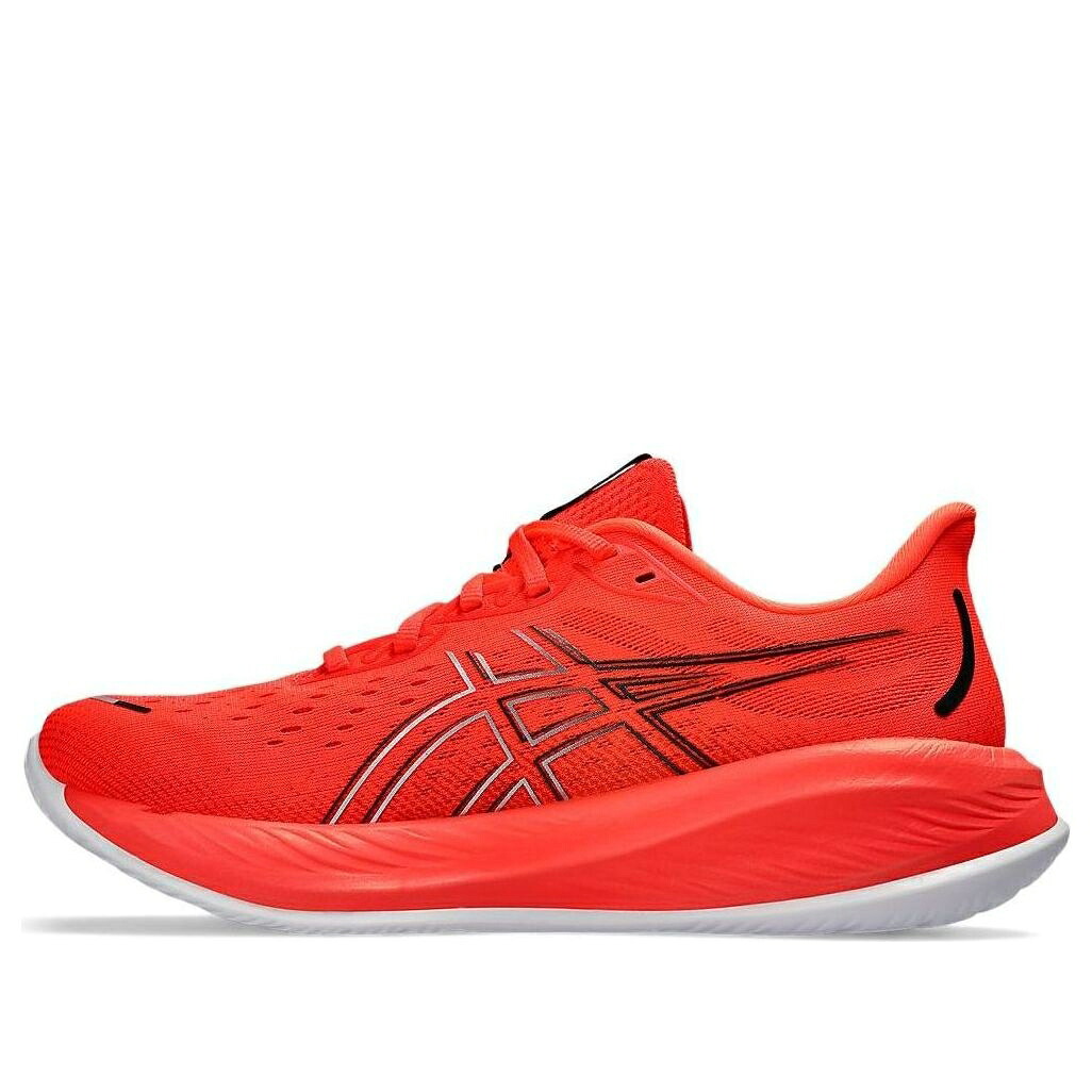 アシックス 赤 レッド 白色 ホワイト 'SUNRISE RED' スニーカー メンズ ASICS GEL-CUMULUS 26 1011B792-600 / RED WHITE|スニケス