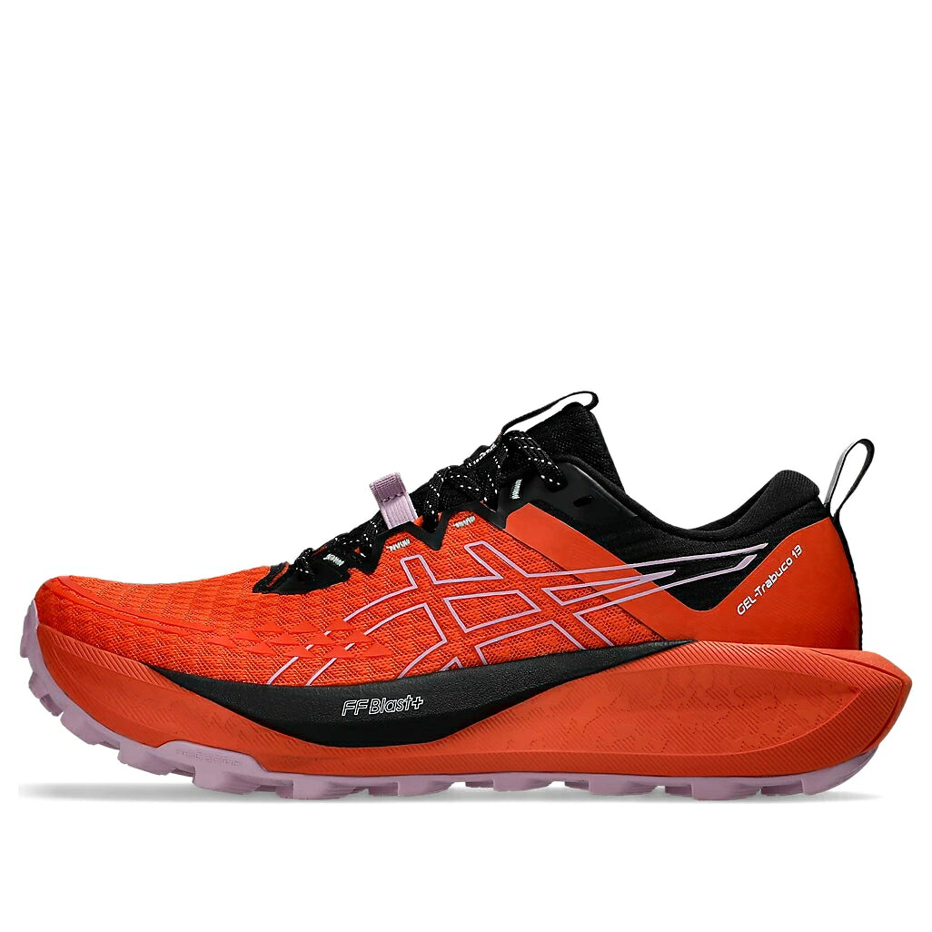 アシックス サー青少年 橙 オレンジ色 \u0027NOVA UBE\u0027 スニーカー レディース ASICS (WMNS) GEL-TRABUCO 13 ORANGE LIGHT 1012B768-800 / NOVA ORANGE LIGHT UBE