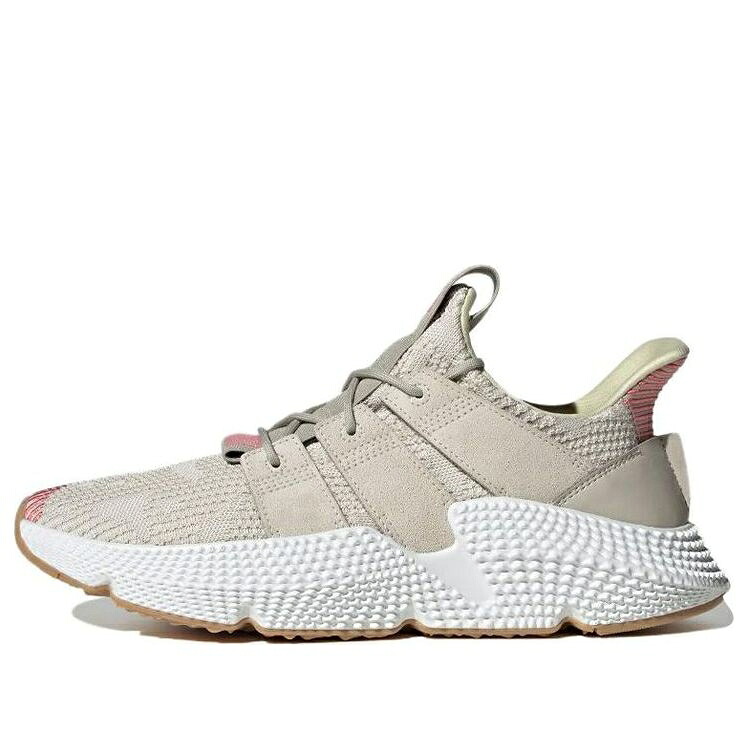 アディダス 薄墨色 薄墨色 皮膚軟化剤 サクラ色 \u0027BEIGE\u0027 スニーカー メンズ ADIDAS PROPHERE ID0543 / GREY CREAM PINK メンズ靴-靴-スニーカー