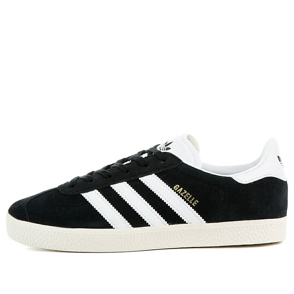 アディダス ガゼル 黒色 ブラック 白色 ホワイト 'CORE BLACK' スニーカー メンズ ADIDAS GAZELLE J BB2502 / BLACK WHITE