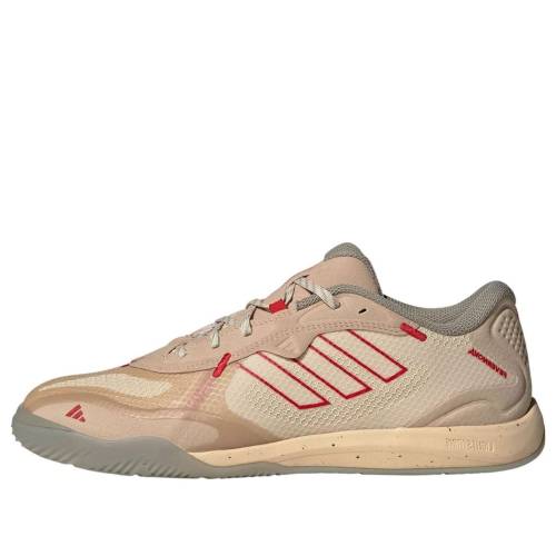 アディダス 厚地の外套 砂色 砂子 神通力 \u0027SAND SCARLET\u0027 スニーカー メンズ ADIDAS FEVERNOVA COURT IN STRATA IF9940 / SAND STRATA BETTER SCARLET MAGIC