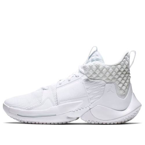 ナイキ ジョーダン 白いこと 白いこと ZER0.2 \u0027TRIPLE WHITE\u0027 スニーカー メンズ JORDAN AIR WHY NOT AO6219-101 / WHITE