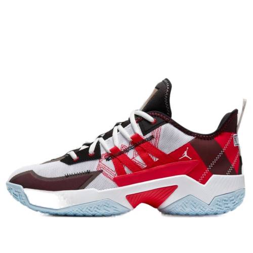 ナイキ ジョーダン ウェストブルック 白色 ホワイト 'WHITE RED' スニーカー メンズ JORDAN AIR WESTBROOK ONE TAKE 2 UNIVERSITY CW2457-106 / WHITE｜スニケス