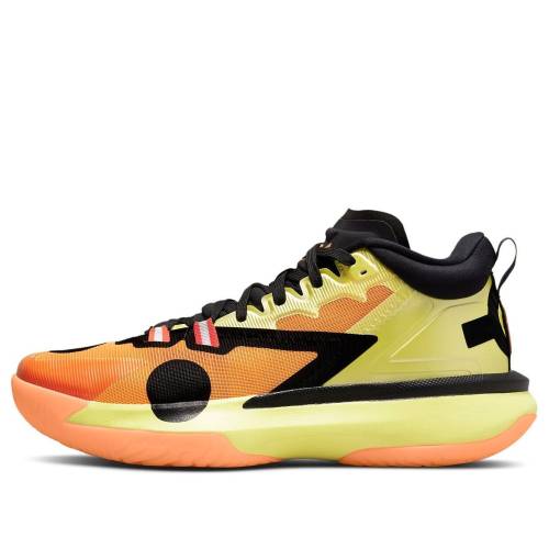 ナイキ ジョーダン 黄色 イエロー 黒色 ブラック 赤 レッド 'KYUUBI' スニーカー メンズ JORDAN NARUTO X AIR ZION 1 SP DQ4706-780 / ELECTRIC YELLOW BLACK CHILE RED