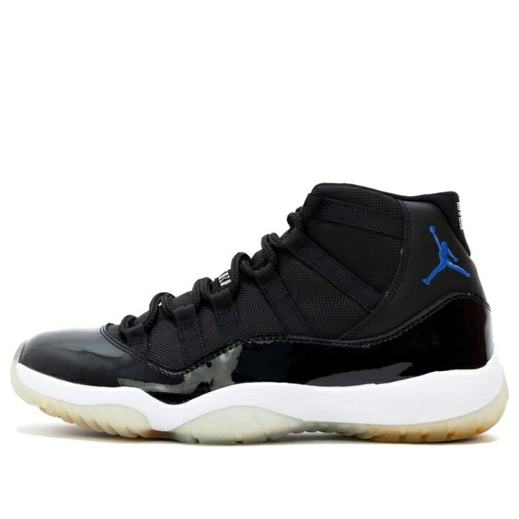 ナイキ ジョーダン 黒色 ブラック 白色 ホワイト 'スペースジャム' スニーカー メンズ JORDAN AIR 11 RETRO 'SPACE JAM' 2009 378037-041 / BLACK VARSITY ROYAL WHITE