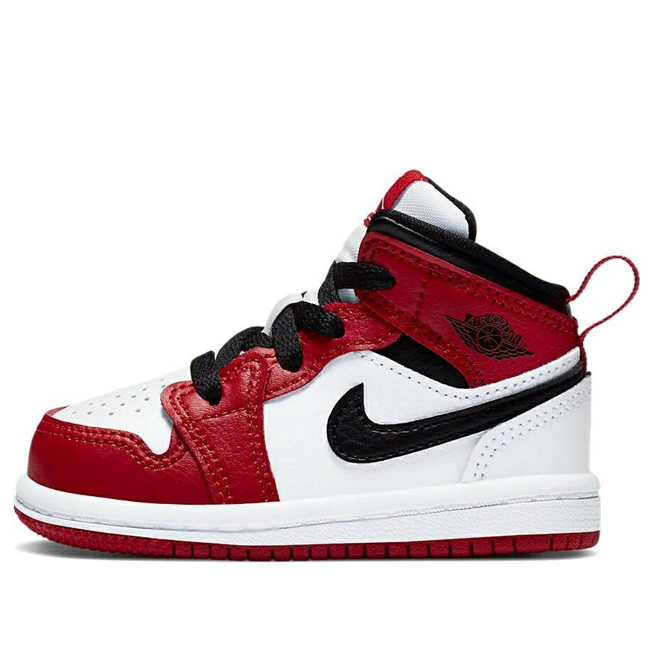 ナイキ ジョーダン ミッド 白いこと 白いこと \u0027CHICAGO\u0027 もの言う花 JORDAN (TD) AIR 1 MID 640735-173 / WHITE