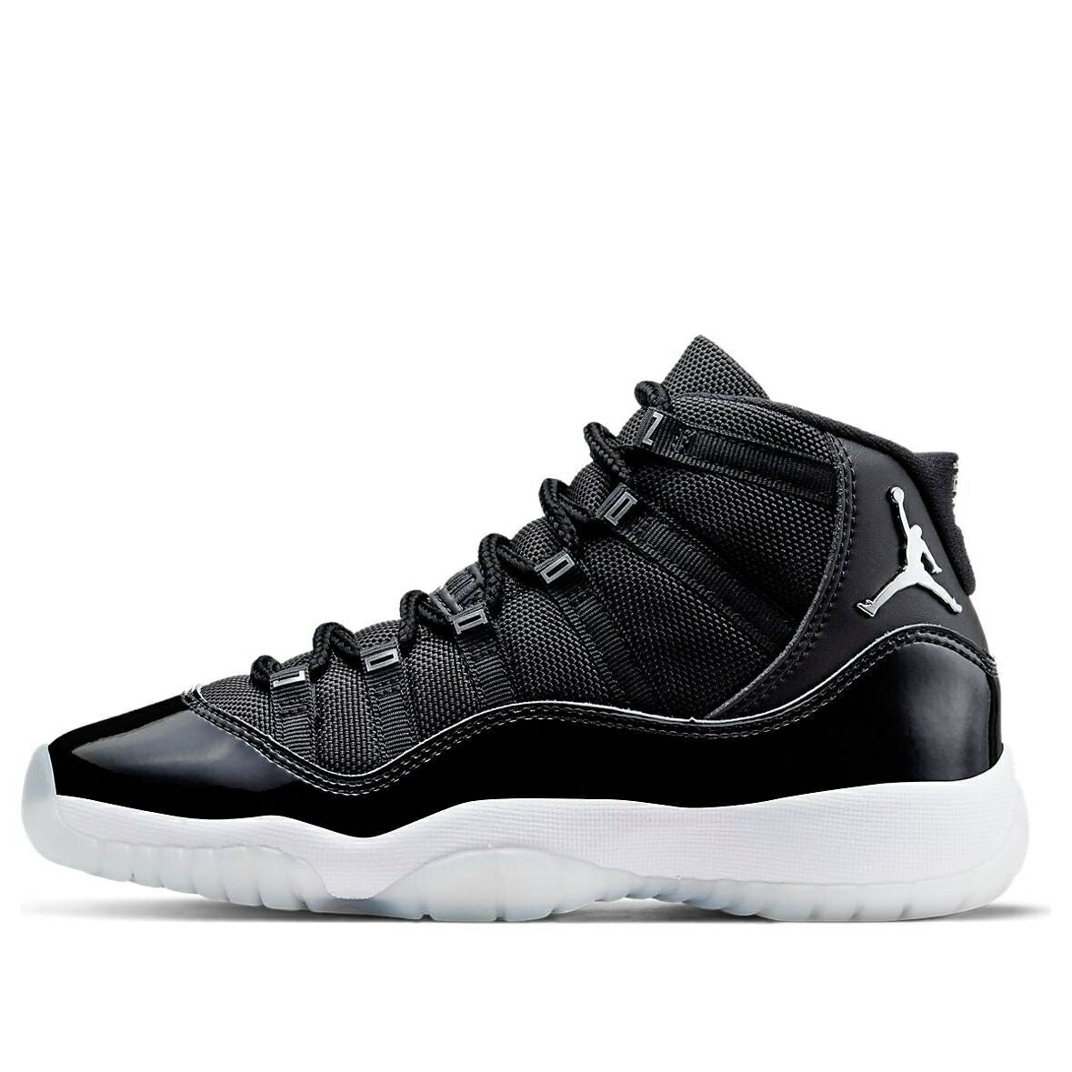 ナイキ ジョーダン 黒いこと 黒いこと 白いこと 白いこと \u0027JUBILEE ANNIVERSARY\u0027 御坊っちゃん キッズ JORDAN (GS) AIR 11 RETRO / 25TH 378038-011 BLACK MULTI COLOR WHITE もの言う花 マタニティ スニーカー