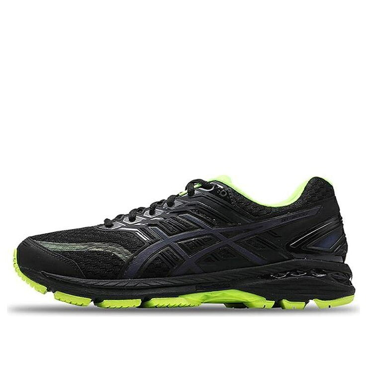 アシックス 黒色 ブラック 黄色 イエロー 'SAFETY YELLOW' スニーカー メンズ ASICS GT-2000 5 LITE-SHOW T7E1N-9007 / BLACK SAFETY YELLOW REFECTIVE