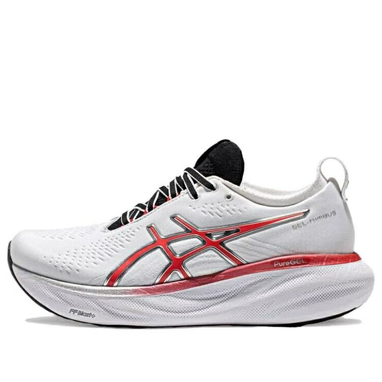 アシックス クラシック 白色 ホワイト 赤 レッド 'WHITE RED' スニーカー レディース ASICS (WMNS) GEL-NIMBUS 25 CLASSIC 1012B563-100 / WHITE CLASSIC RED