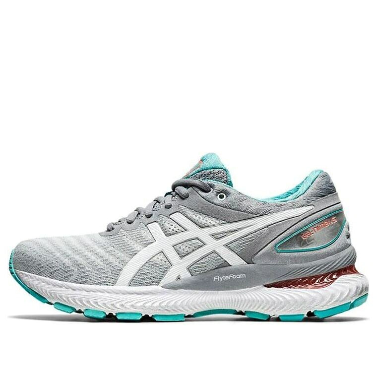 アシックス 薄墨色 薄墨色 白いこと 白いこと \u0027SHEET ROCK\u0027 スニーカー レディース ASICS (WMNS) GEL-NIMBUS 22 WIDE 1012A586-020 / GREY WHITE