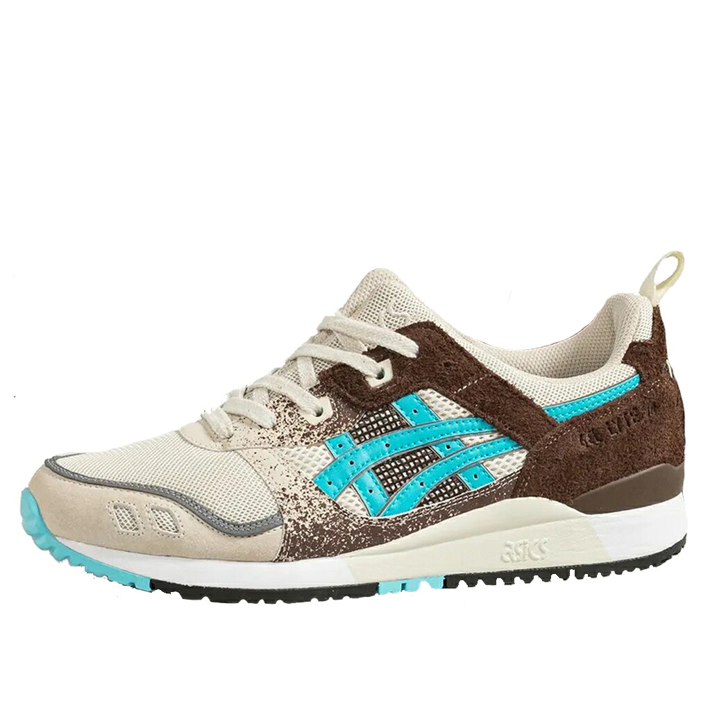 アシックス 先だつもの点火装置 赤銅色 赤銅色 \u0027KOOKABURRA\u0027 スニーカー メンズ ASICS X UP THERE GEL-LYTE III 1201A970-100 / BROWN TEAL