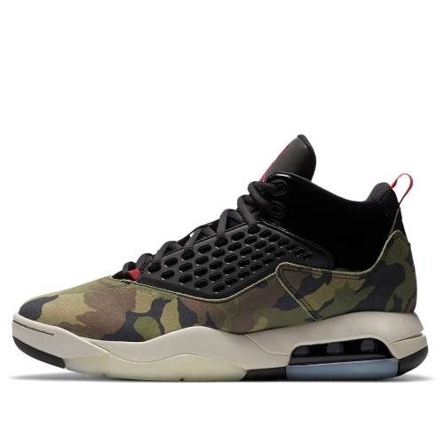 ナイキ ジョーダン 黒いこと 黒いこと 緑 緑であること \u0027CAMO\u0027 スニーカー メンズ JORDAN AIR MAXIN 200 CD6107-200 / BLACK GREEN メンズ靴-スニーカー-靴