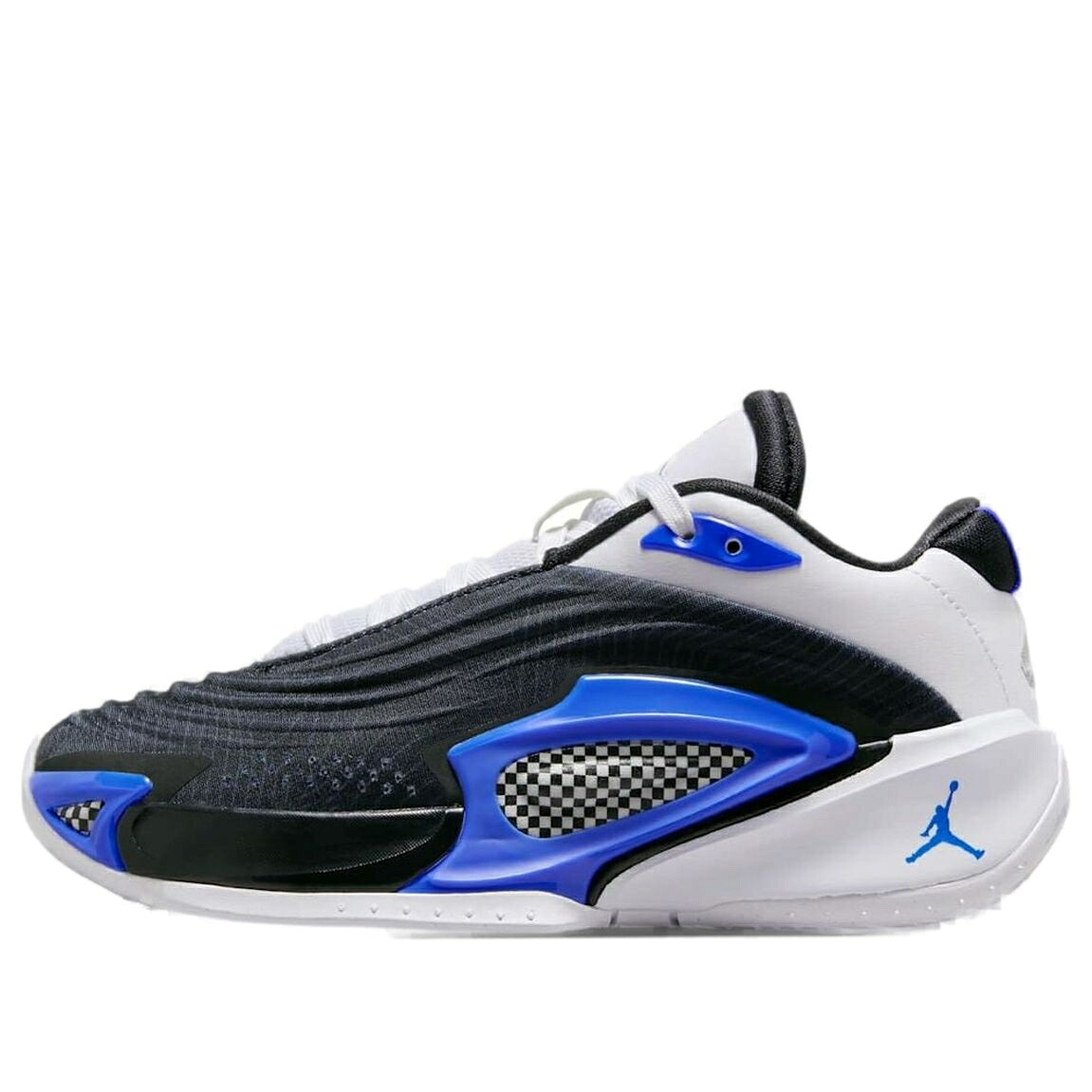 ナイキ ジョーダン 黒色 ブラック 白色 ホワイト 'MOTORSPORTS' ジュニア キッズ JORDAN (GS) AIR LUKA 3 FQ8185-003 / BLACK WHITE ANTHRACITE METALLIC ベビー マタニティ スニーカー