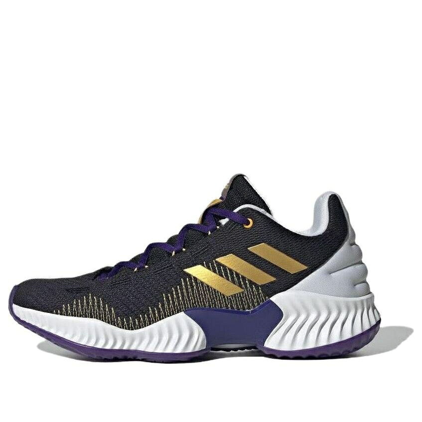 アディダス プロ バウンス 白色 ホワイト 黒色 ブラック ゴールド プロバウンス 'BLACK GOLD' スニーカー メンズ ADIDAS PRO BOUNCE 2018 WHITE IG4493 / BLACK GOLD
