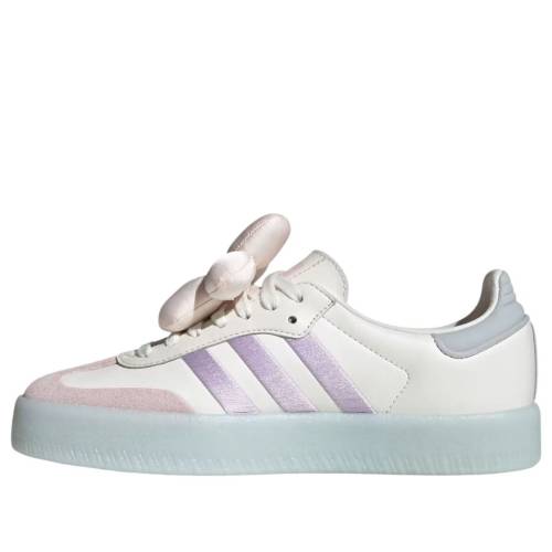 アディダス 白色 ホワイト 紫 パープル CLOUD GREY スニーカー レディース ADIDAS (WMNS) SAMBAE W WHITE PURPLE TINT CLEAR JR3335 / CLOUD WHITE PURPLE TINT