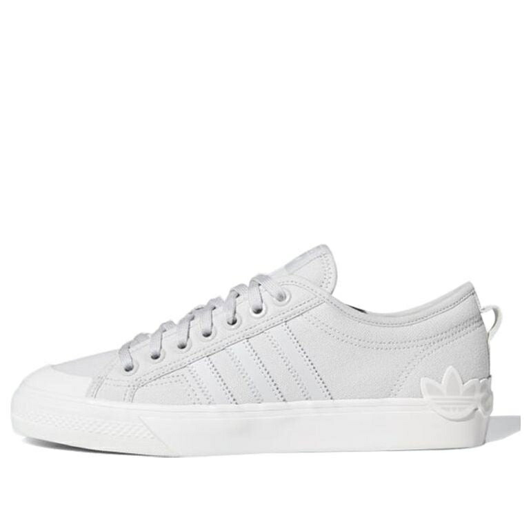 アディダス ヒール ロゴ ソリッド 灰色 グレー OVERSIZE GREY スニーカー メンズ ADIDAS NIZZA HEEL LOGO - LIGHT SOLID EF5714 / GREY