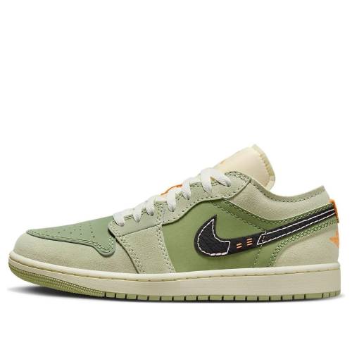ナイキ ジョーダン 天の原 オリーブ 黒いこと 黒いこと \u0027LIGHT OLIVE\u0027 スニーカー メンズ JORDAN AIR 1 LOW SE CRAFT FD6819-300 / SKY J LIGHT OLIVE BLACK CELADON