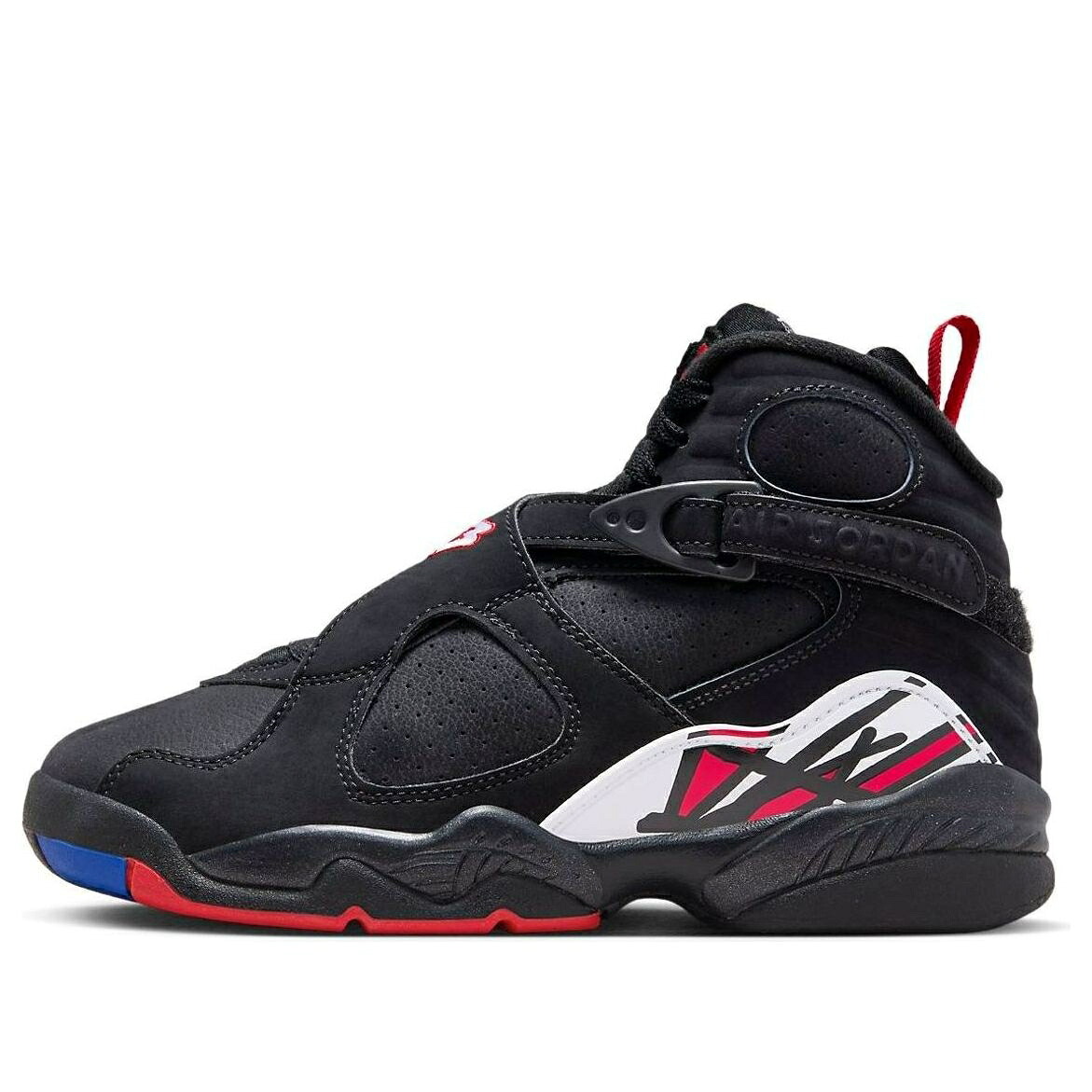 ナイキ ジョーダン 黒色 ブラック 赤 レッド 白色 ホワイト \'PLAYOFFS\' ジュニア キッズ JORDAN (GS) AIR 8 RETRO 305368-062 / BLACK TRUE RED WHITE ベビー マタニティ スニーカー