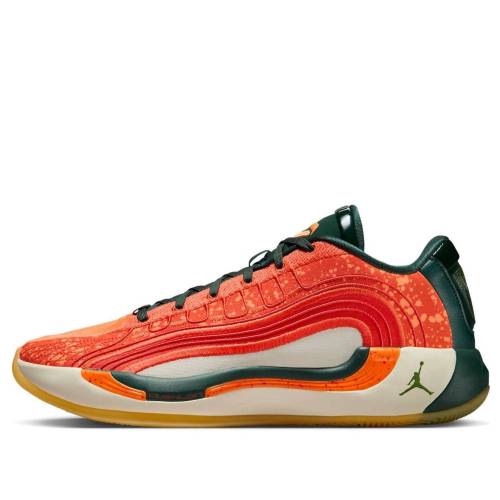 ナイキ ジョーダン 緑 緑であること 橙 オレンジ色 \u0027GONE CAMPING\u0027 スニーカー メンズ JORDAN AIR LUKA 4 IB7903-300 / PINE GREEN FIERY ORANGE