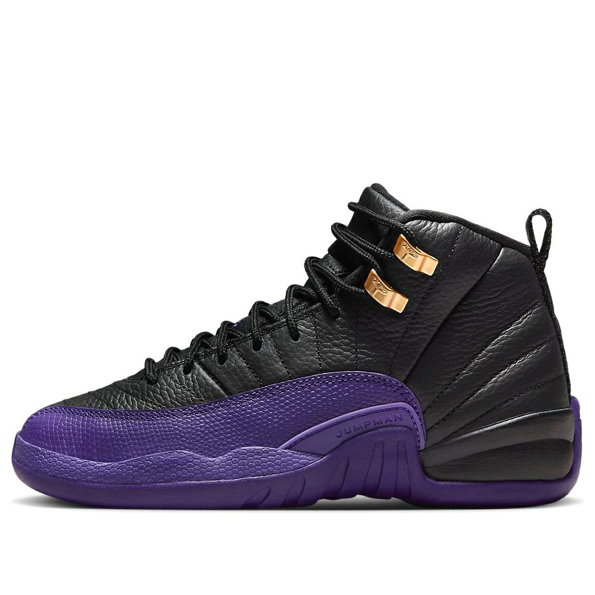 ナイキ ジョーダン 黒色 ブラック フィールド 紫 パープル 'FIELD PURPLE' ジュニア キッズ JORDAN (GS) AIR 12 RETRO 153265-057 / BLACK FIELD PURPLE TAXI ベビー マタニティ スニーカー｜スニケス