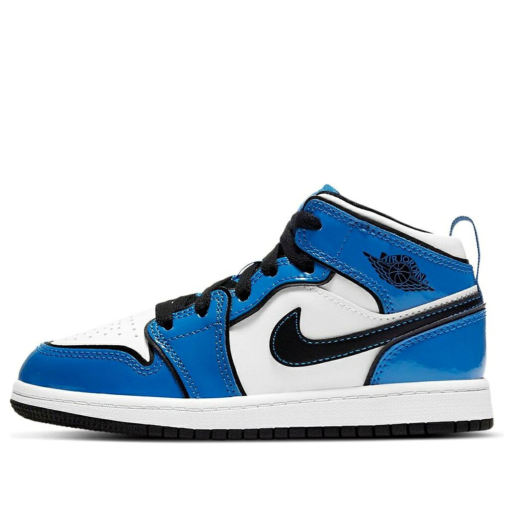 ナイキ ジョーダン ミッド 青色 ブルー 'SIGNAL BLUE' ジュニア キッズ JORDAN (PS) AIR 1 MID SE BQ6932-402 / BLUE ベビー マタニティ スニーカー