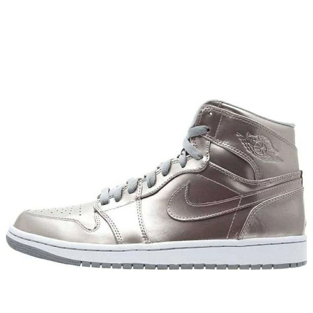 ナイキ ジョーダン ハイ 銀色 シルバー 白色 ホワイト 'SILVER WHITE' スニーカー メンズ JORDAN AIR 1 RETRO HIGH 332550-003 / SILVER WHITE|スニケス
