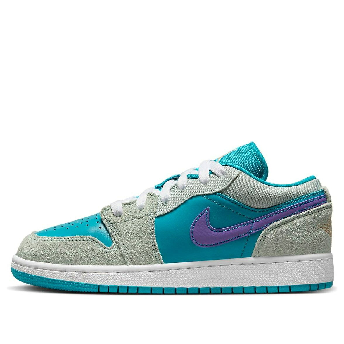 ナイキ ジョーダン 'AQUATONE CONCORD' ジュニア キッズ JORDAN (GS) AIR 1 LOW SE DX4374-300 / PISTACHIO FROST AQUATONE PSYCHIC ベビー マタニティ スニーカー