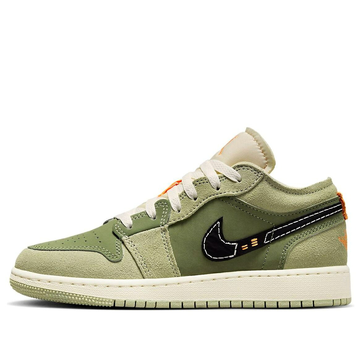 ナイキ ジョーダン 天の原 オリーブ \u0027SKY OLIVE\u0027 御坊っちゃん キッズ JORDAN (GS) AIR 1 LOW SE CRAFT J LIGHT FD9092-300 / SKY J LIGHT OLIVE CELADON BRIGHT もの言う花 マタニティ スニーカー スニーカー-靴-キッズ・ベビー・マタニティ