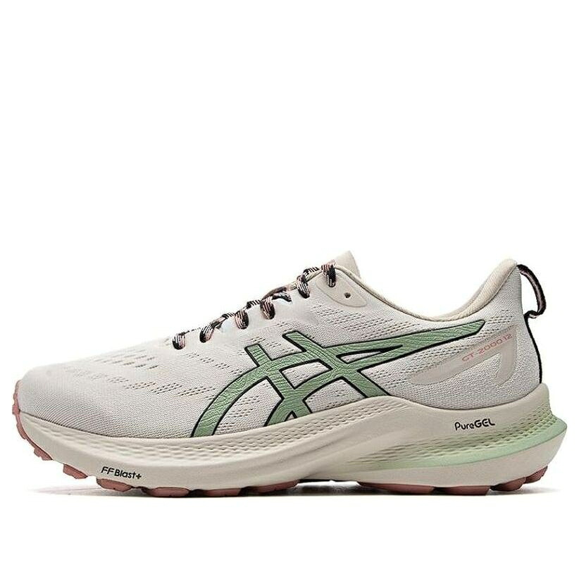 アシックス 皮膚軟化剤 サクラ色 \u0027NATURE GREEN\u0027 スニーカー レディース ASICS (WMNS) GT-2000 12 TR BATHING CREAM 1012B587-250 / NATURE BATHING ROSE ROUGE
