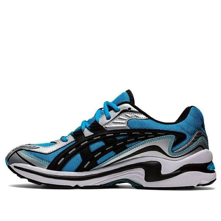 アシックス 青味 青み 黒いこと 黒いこと \u0027AIZURI BLUE\u0027 スニーカー メンズ ASICS GEL-PRELEUS 1201A084-408 / BLUE BLACK