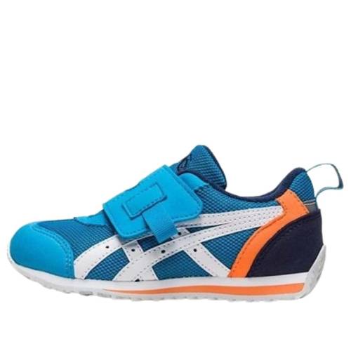 アシックス 青色 ブルー シアン 白色 ホワイト 'CYAN WHITE' ジュニア キッズ ASICS (PS) IDAHO MINI KT-ES 3 BLUE 1144A258-402 / CYAN BLUE WHITE ベビー マタニティ スニーカー｜スニケス