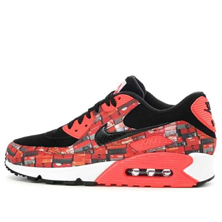 ナイキ マックス 黒いこと 黒いこと 白いこと 白いこと エア湖マックス \u0027WE \u0027 スニーカー メンズ NIKE X ATMOS AIR MAX 90 LOVE NIKE\u0027 AQ0926-001 / BLACK INFRARED WHITE