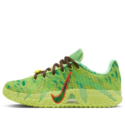 ナイキ ライム 緑 グリーン 黒色 ブラック 'ZOMBIE' ジュニア キッズ NIKE (GS) JA 3 IM8683-700 / LIGHT LIME GREEN BLACK HEMP ベビー マタニティ スニーカー