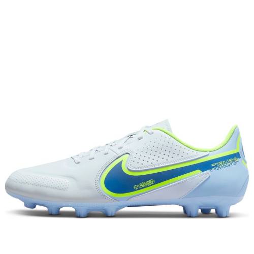 ナイキ ティエンポ レジェンド アカデミー 青色 ブルー 灰色 グレー 'GLACIER VOLT' スニーカー メンズ NIKE TIEMPO LEGEND 9 ACADEMY HG BLUE DB0626-054 / GREY BLUE VOLT｜スニケス