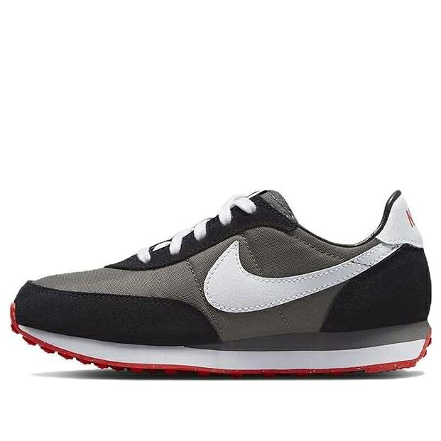 ナイキ ワッフル トレーナー 白色 ホワイト 黒色 ブラック 'FLAT BLACK' ジュニア キッズ NIKE (PS) WAFFLE TRAINER 2 PEWTER DC6478-005 / FLAT PEWTER WHITE BLACK SIREN ベビー マタニティ スニーカー