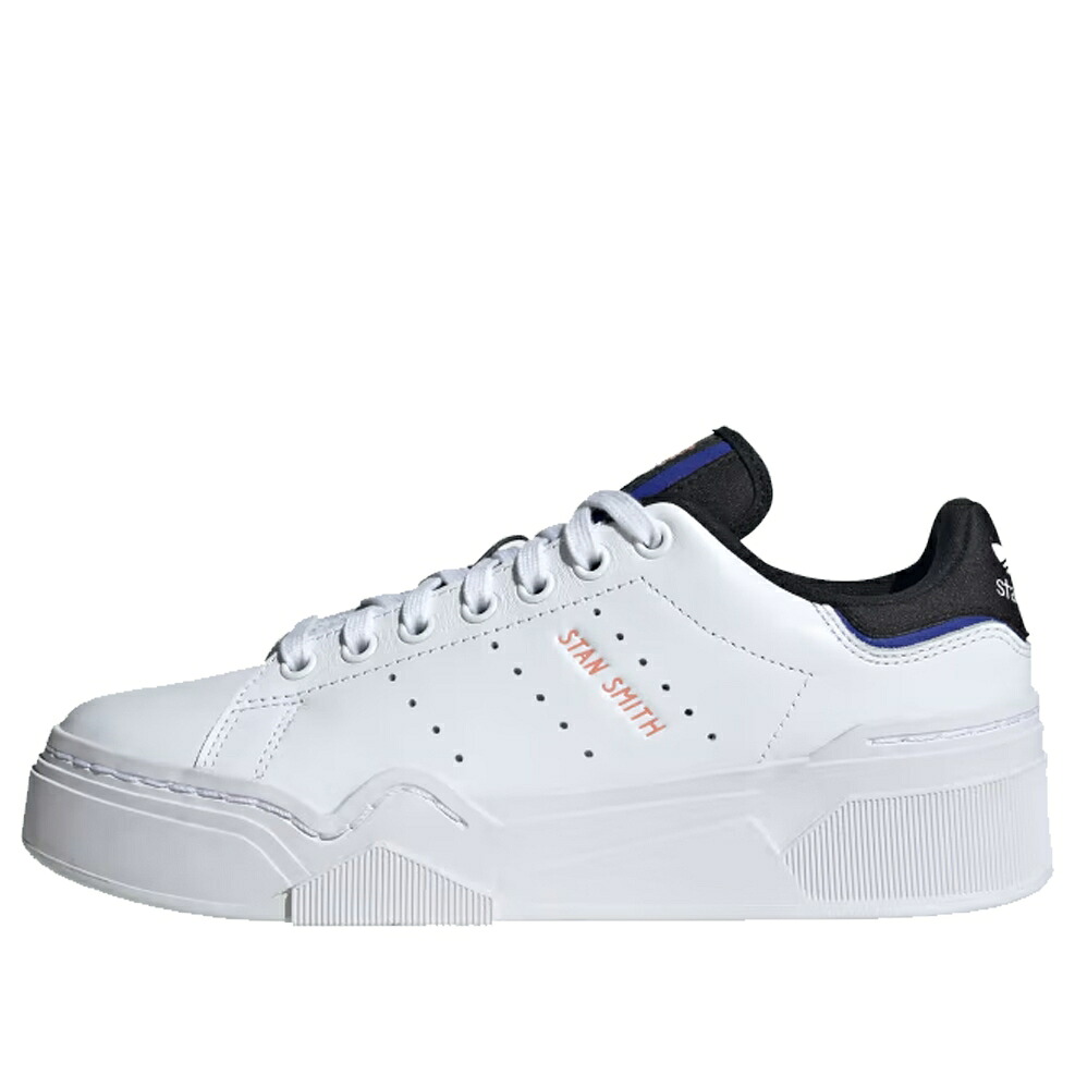 アディダス オリジナルス 黒いこと 黒いこと 白いこと 白いこと 立場し損ない \u0027WHITE BLUE\u0027 スニーカー レディース ADIDAS (WMNS) ORIGINALS STAN SMITH BONEGA 2B BLACK IG2585 / WHITE BLACK