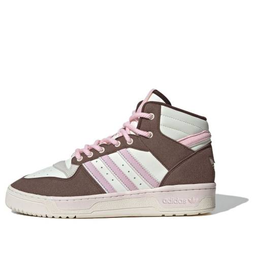 アディダス ミッド 赤銅色 赤銅色 皮膚軟化剤 サクラ色 \u0027BROWN PINK\u0027 スニーカー メンズ ADIDAS RIVALRY MID JH9605 / BROWN CREAM PINK