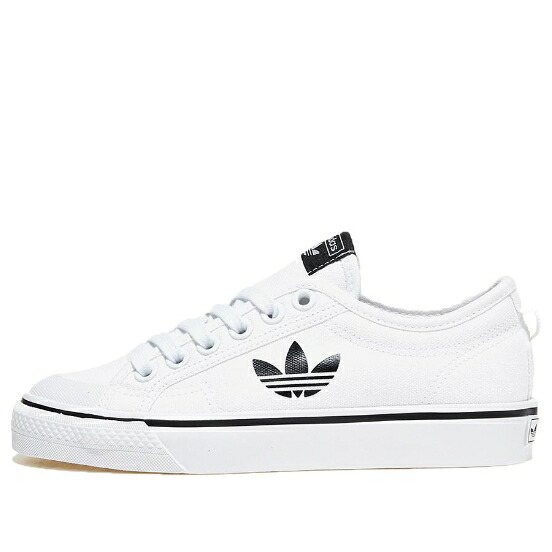 アディダス 白いこと 白いこと 中核グループ 黒いこと 黒いこと \u0027WHITE BLACK\u0027 スニーカー メンズ ADIDAS NIZZA HQ6940 / CLOUD WHITE CORE BLACK GUM