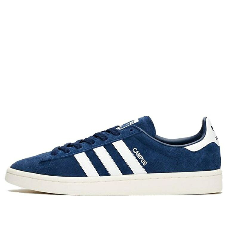 アディダス キャンパス 青色 ブルー 白色 ホワイト 'BLUE' スニーカー メンズ ADIDAS CAMPUS BZ0086 / DARK BLUE WHITE｜スニケス