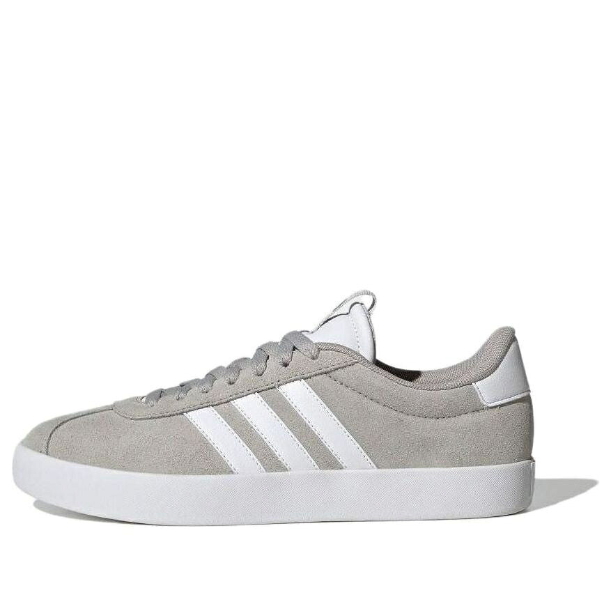 アディダス 厚地の外套 薄墨色 薄墨色 白いこと 白いこと \u0027GREY WHITE\u0027 スニーカー レディース ADIDAS (WMNS) VL COURT ID6280 / GREY WHITE