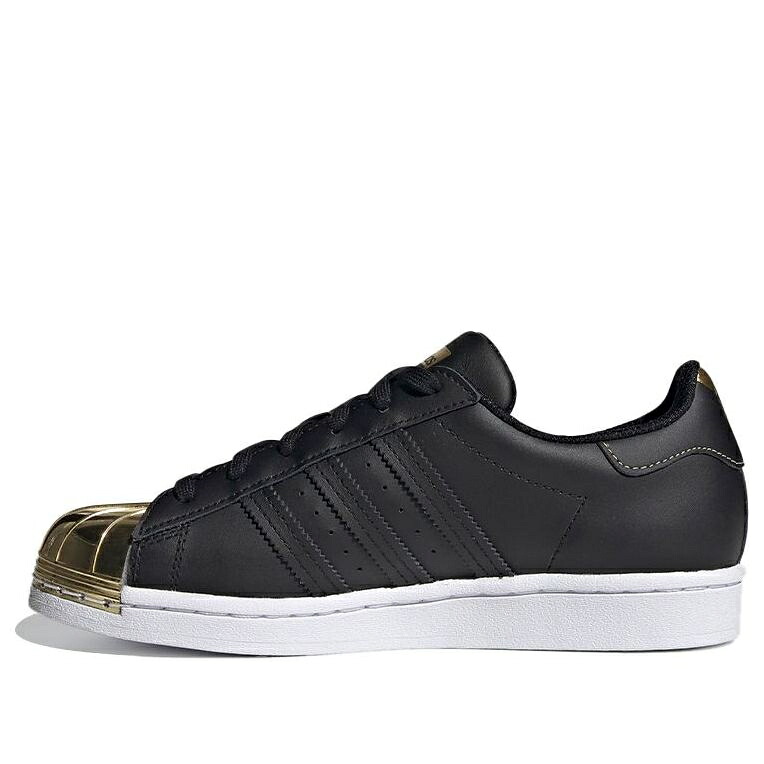 アディダス スーパースター ゴールド 黒色 ブラック 'BLACK METALLIC' スニーカー レディース ADIDAS (WMNS) SUPERSTAR MT GOLD FY7350 / BLACK GOLD