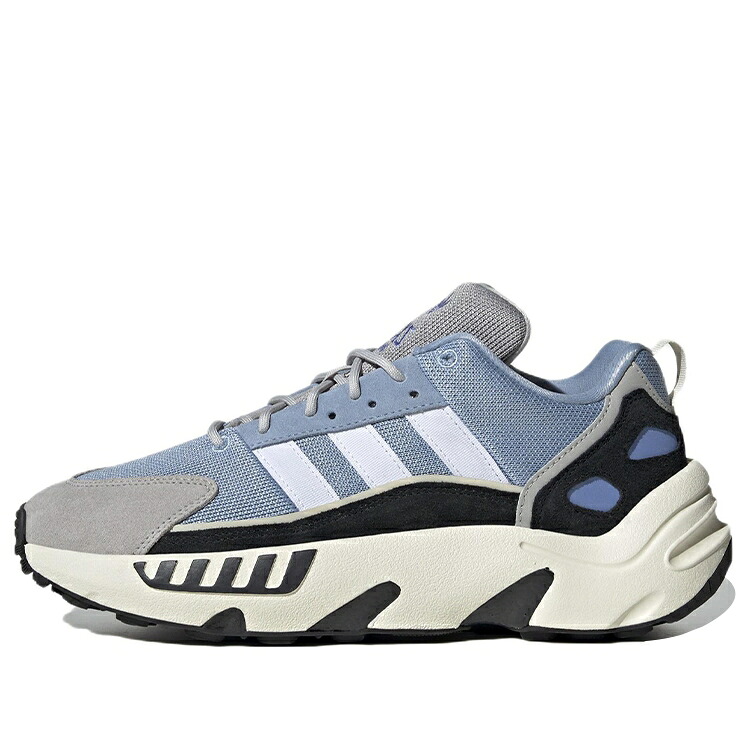 アディダス ブースト スニーカー 運動靴 スカイ 白色 ホワイト 灰色 グレー \'AMBIENT SKY\' スニーカー メンズ ADIDAS ZX 22 BOOST SHOES HP2775 / AMBIENT SKY FOOTWEAR WHITE GREY|スニケス
