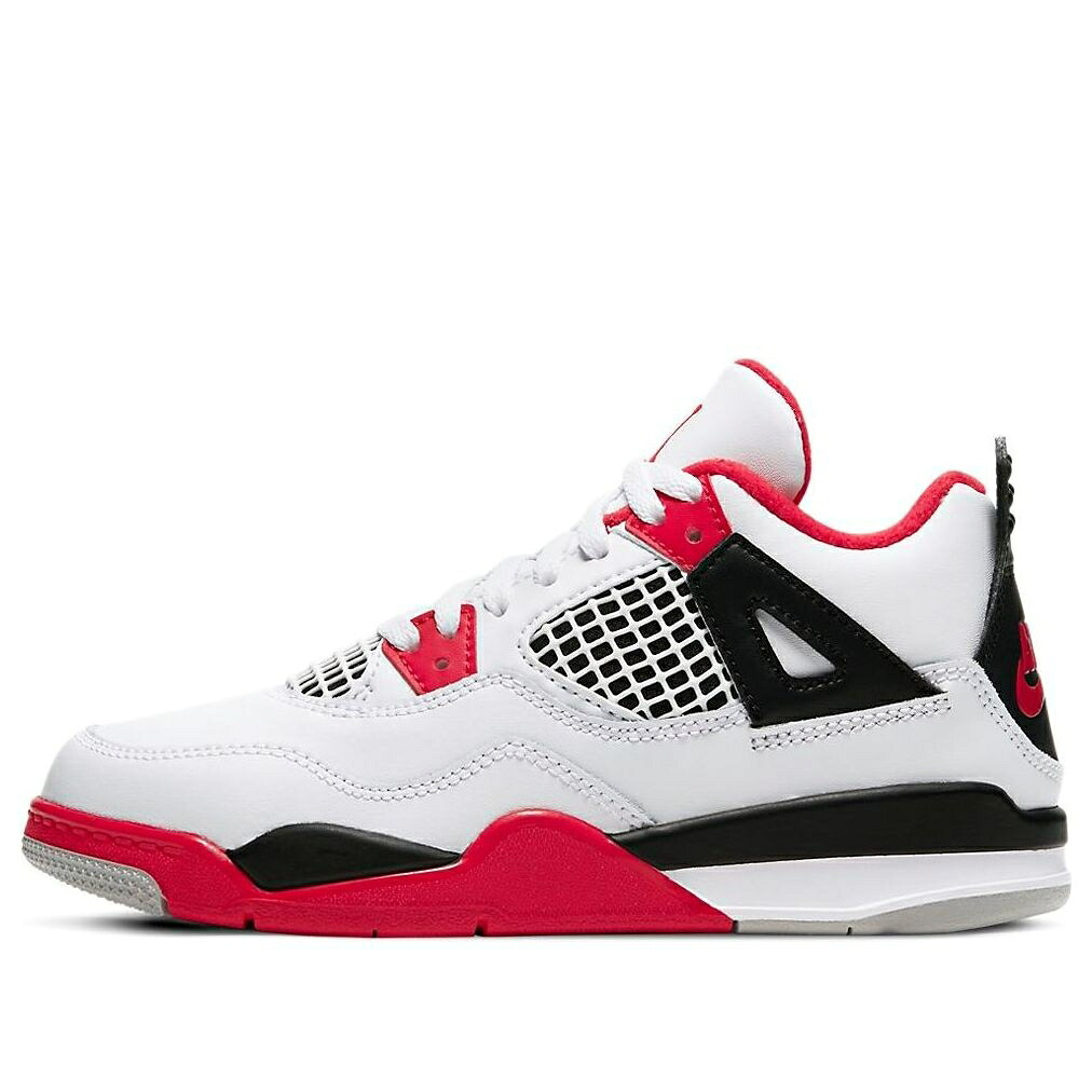 ナイキ ジョーダン 白いこと 白いこと 火の手 赤 赤いこと \u0027FIRE RED\u0027 もの言う花 JORDAN (なおなお書き) AIR 4 RETRO OG 2020 BQ7669-160 / WHITE FIRE RED