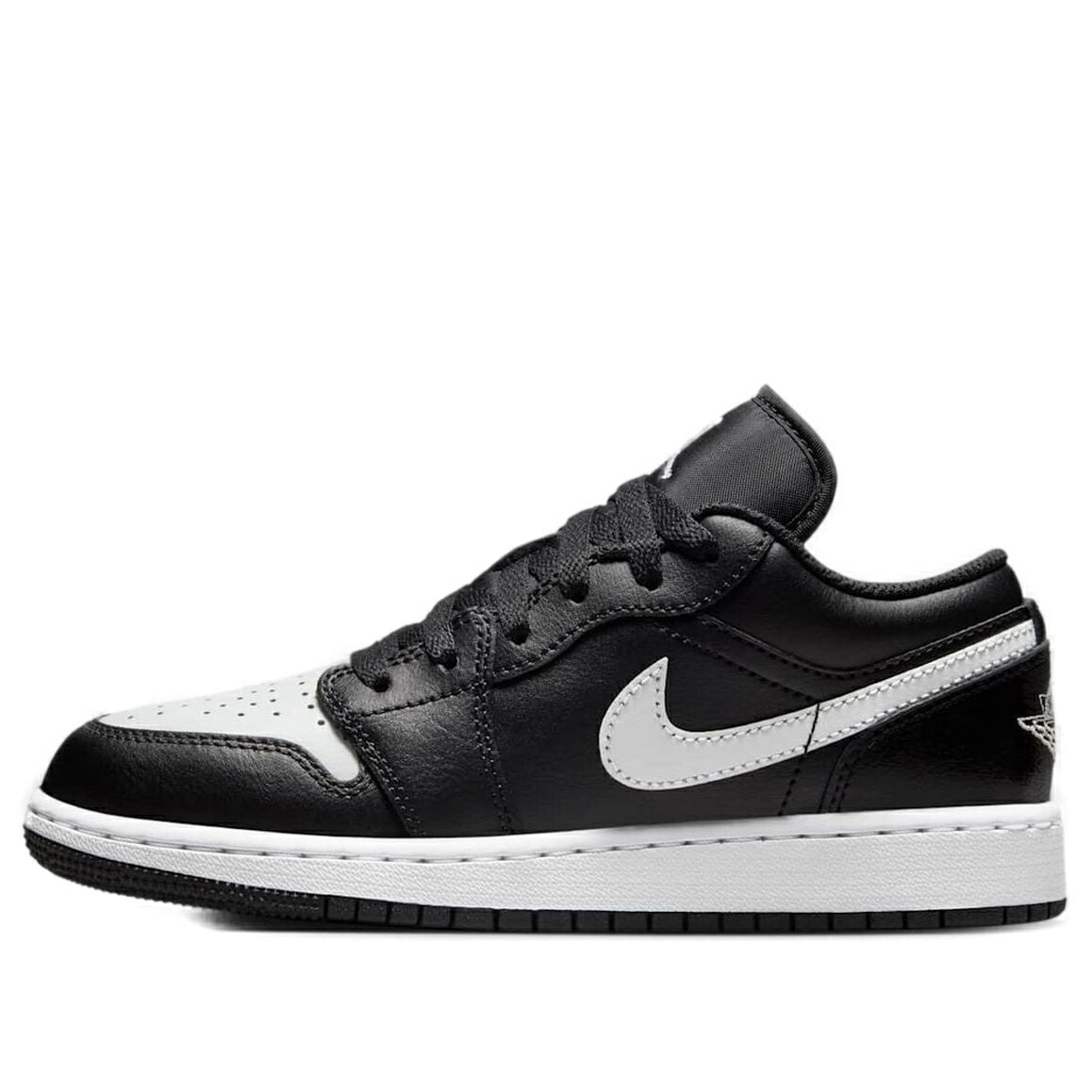 ナイキ ジョーダン 黒いこと 黒いこと 白いこと 白いこと \u0027BLACK WHITE\u0027 御坊っちゃん キッズ JORDAN (GS) AIR 1 LOW SUMMIT 553560-043 / BLACK SUMMIT WHITE もの言う花 マタニティ スニーカー
