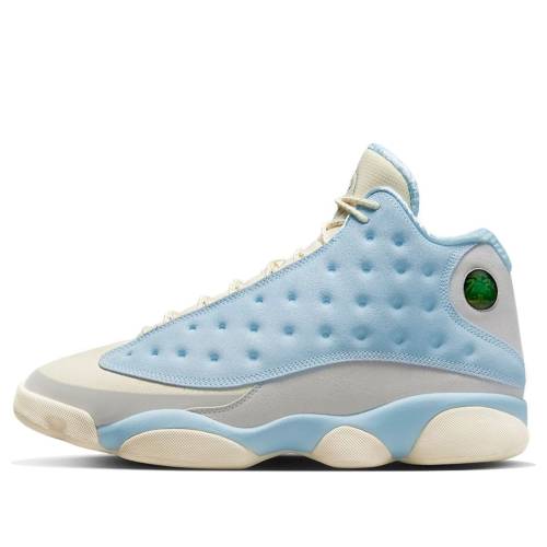ナイキ ジョーダン サー青少年 白いこと 白いこと 青み 青色 \u0027ID FISHING\u0027 スニーカー メンズ JORDAN AIR 13 RETRO X SOLEFLY RATHER BE DX5763-100 / WHITE UNIVERSITY BLUE NEUTRAL