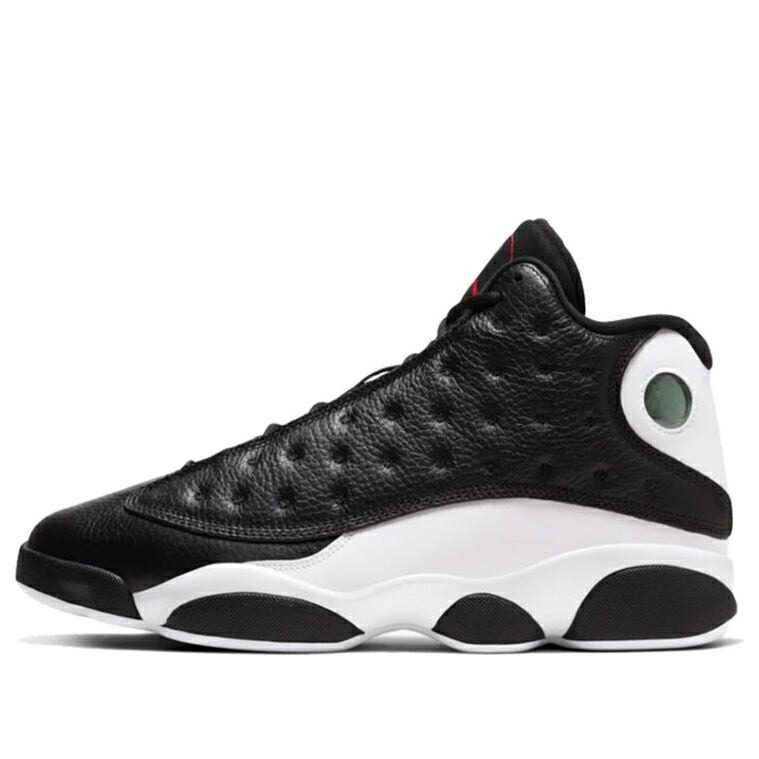 ナイキ ジョーダン サーティーン 黒色 ブラック 白色 ホワイト REVERSE GAME スニーカー メンズ JORDAN AIR 13 RETRO HE GOT 414571-061 / BLACK WHITE