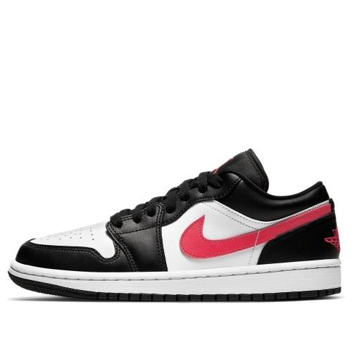 ナイキ ジョーダン 黒色 ブラック 赤 レッド 白色 ホワイト BLACK RED スニーカー レディース JORDAN (WMNS) AIR 1 LOW SIREN DC0774-004 / BLACK SIREN RED WHITE