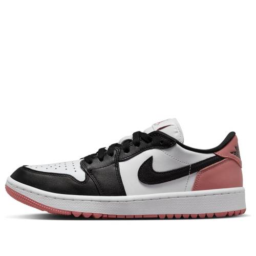ナイキ ジョーダン ゴルフ 白いこと 白いこと \u0027RUST PINK\u0027 スニーカー メンズ JORDAN AIR 1 RETRO LOW GOLF DD9315-106 / WHITE