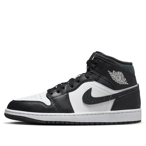ナイキ ジョーダン ミッド 黒いこと 黒いこと 白いこと 白いこと \u0027PANDA ELEPHANT\u0027 スニーカー メンズ JORDAN AIR 1 MID SE FB9911-001 / OFF NOIR BLACK WHITE BLACK