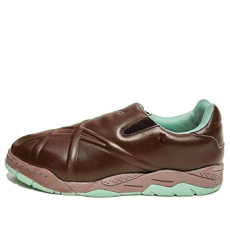 アシックス スニーカー 運動すること靴 アクア 赤銅色 赤銅色 緑 緑であること \u0027BROWN GREEN\u0027 スニーカー メンズ ASICS X 8ON8 GEL-FUSE SLP SHOES AQUA 1203A389-200 / BROWN AQUA GREEN 靴-メンズ靴